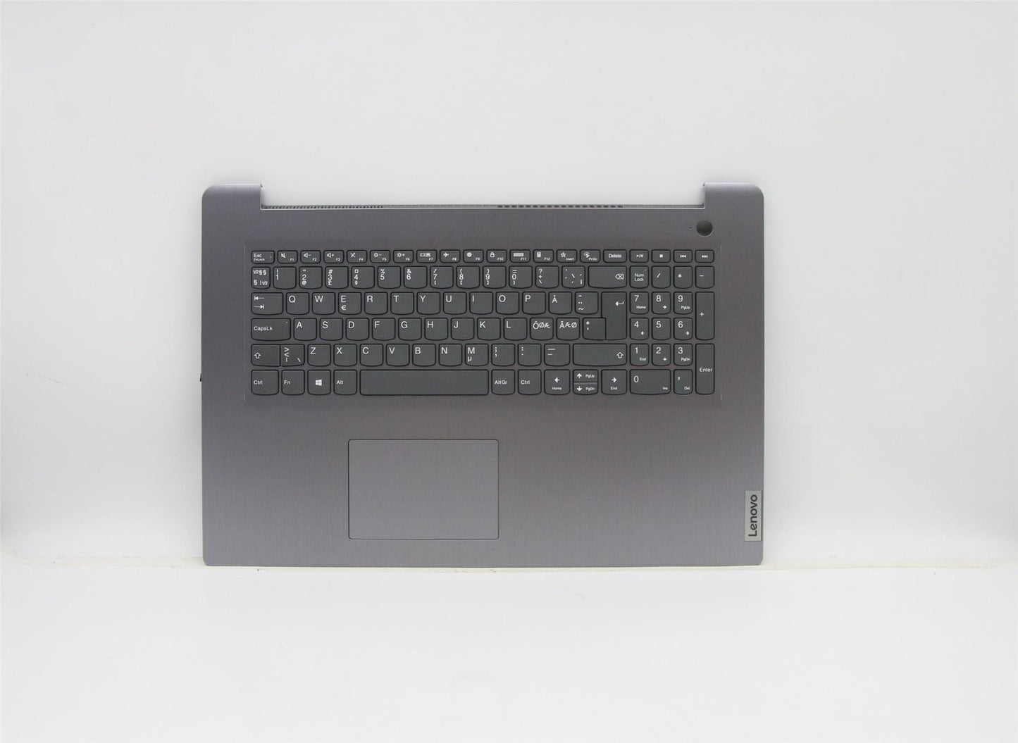 Lenovo IdeaPad 3 17ALC6 Palmrest Cover Touchpad Keyboard Nordic Grey 5CB1C75074