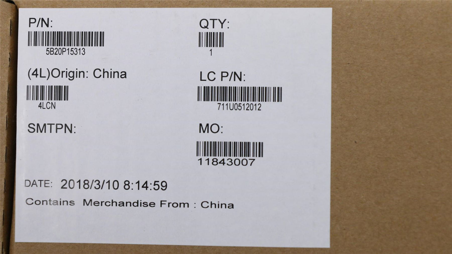 Lenovo 5B20P15313 MB L80XW321A69220UMANFP WIN