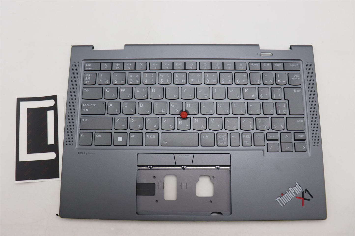 Lenovo ThinkPad X1 8th Gen Palmrest Cover Keyboard Japanese Grey 5M11H62446