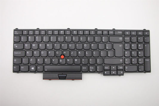 Lenovo ThinkPad P51 P71 P70 Keyboard Brazillian Portuguese Black Backlit 01HW204