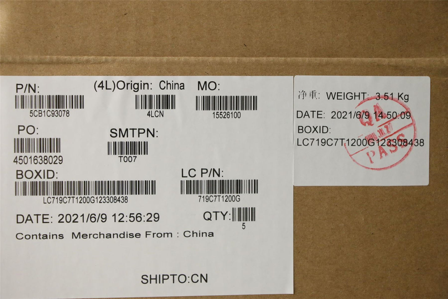 Lenovo Upper Case ASM_JPN L82JW BU_WHW/F 5CB1C93078