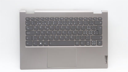 Lenovo ThinkBook 14s G3 IRU Palmrest Cover Touchpad Keyboard Swiss 5CB1L43750