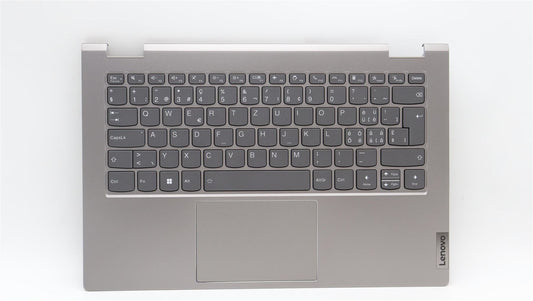 Lenovo ThinkBook 14s G3 IRU Palmrest Cover Touchpad Keyboard Swiss 5CB1L43750