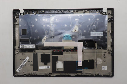 Lenovo ThinkPad T490s Keyboard Palmrest Top Cover US Black Backlit 02HM280