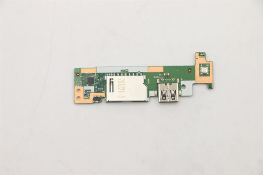 Lenovo IdeaPad 3-15ADA6 3-15ALC6 USB-A SD Card Reader Board Black 5C50S25182