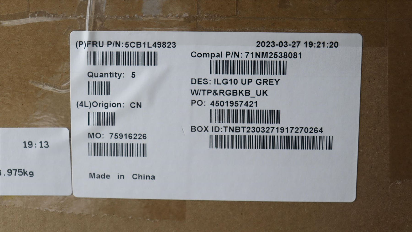 Lenovo LOQ 15APH8 LOQ 15IRH8 Palmrest Cover Touchpad Keyboard Grey 5CB1L49823