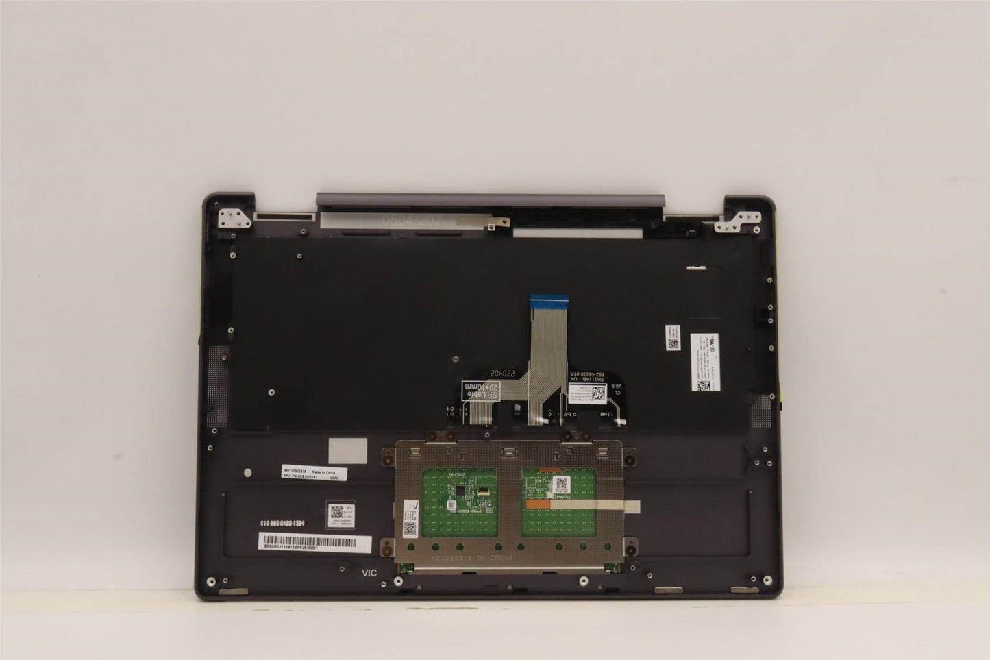Lenovo Yoga 7 14ARB7 Palmrest Cover Touchpad Keyboard Storm Grey 5CB1J11141