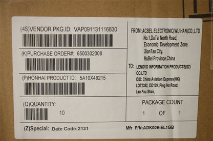 Lenovo Lenovo 65W USB-C ADP EU FRU 5A10X49215