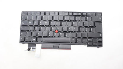 Lenovo ThinkPad T14 Gen 1 T14 Gen 2 Keyboard Serbian Black Backlit 5N20X68865