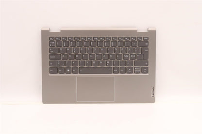 Lenovo Yoga 14s G2 IAP Palmrest Cover Touchpad Keyboard Nordic 5CB1J10022