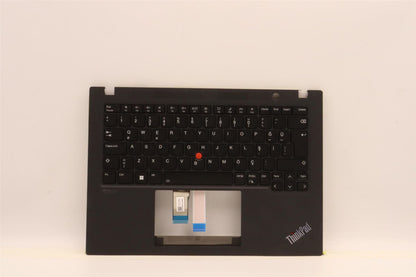 Lenovo ThinkPad T14s Gen 3 Keyboard Palmrest Top Cover UK Black 5M11H52230