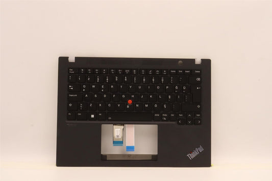 Lenovo ThinkPad T14s Gen 3 Keyboard Palmrest Top Cover UK Black 5M11H52230