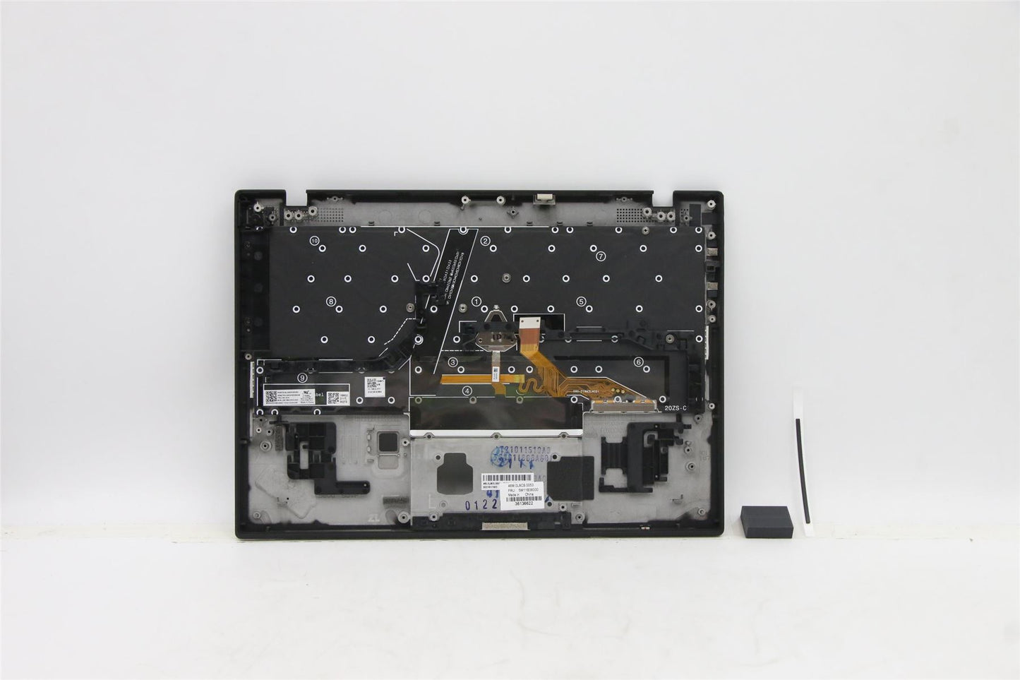 Lenovo MECH_ASM GRP,KBD,BZL,KOR,WL,BK,CHY 5M11B38330