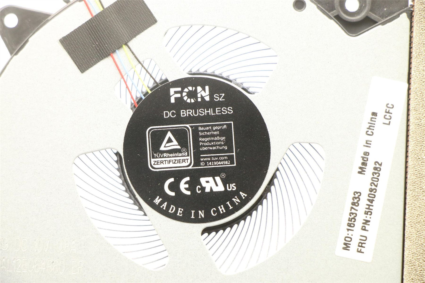 Lenovo Legion 5-15ACH6A Fan Heatsink 5H40S20382