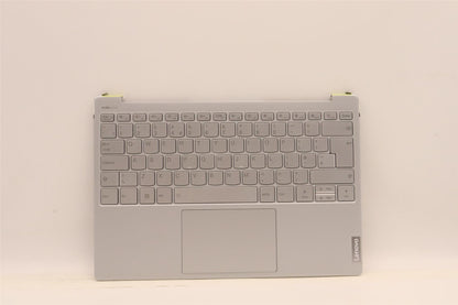 Lenovo Yoga 7 13IAP7 Palmrest Cover Touchpad Keyboard UK Cloud Grey 5CB1J31345