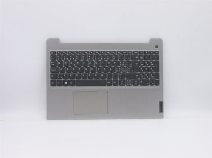 Lenovo IdeaPad 3-15IIL05 Palmrest Cover Touchpad Keyboard Swiss Grey 5CB0X57529