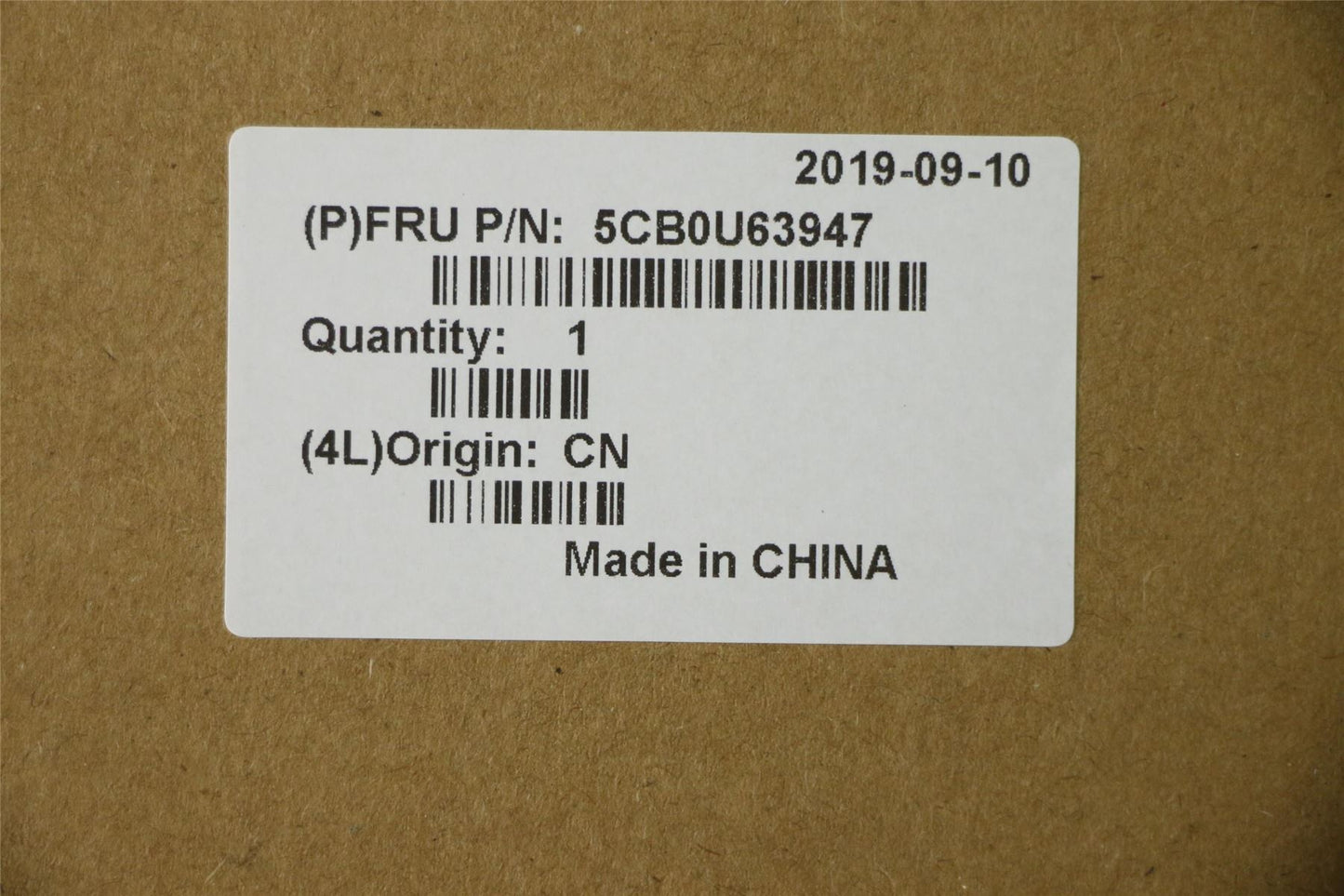 Lenovo Chromebook 300e 2nd LCD Cover Rear Back Housing Black 5CB0U63947