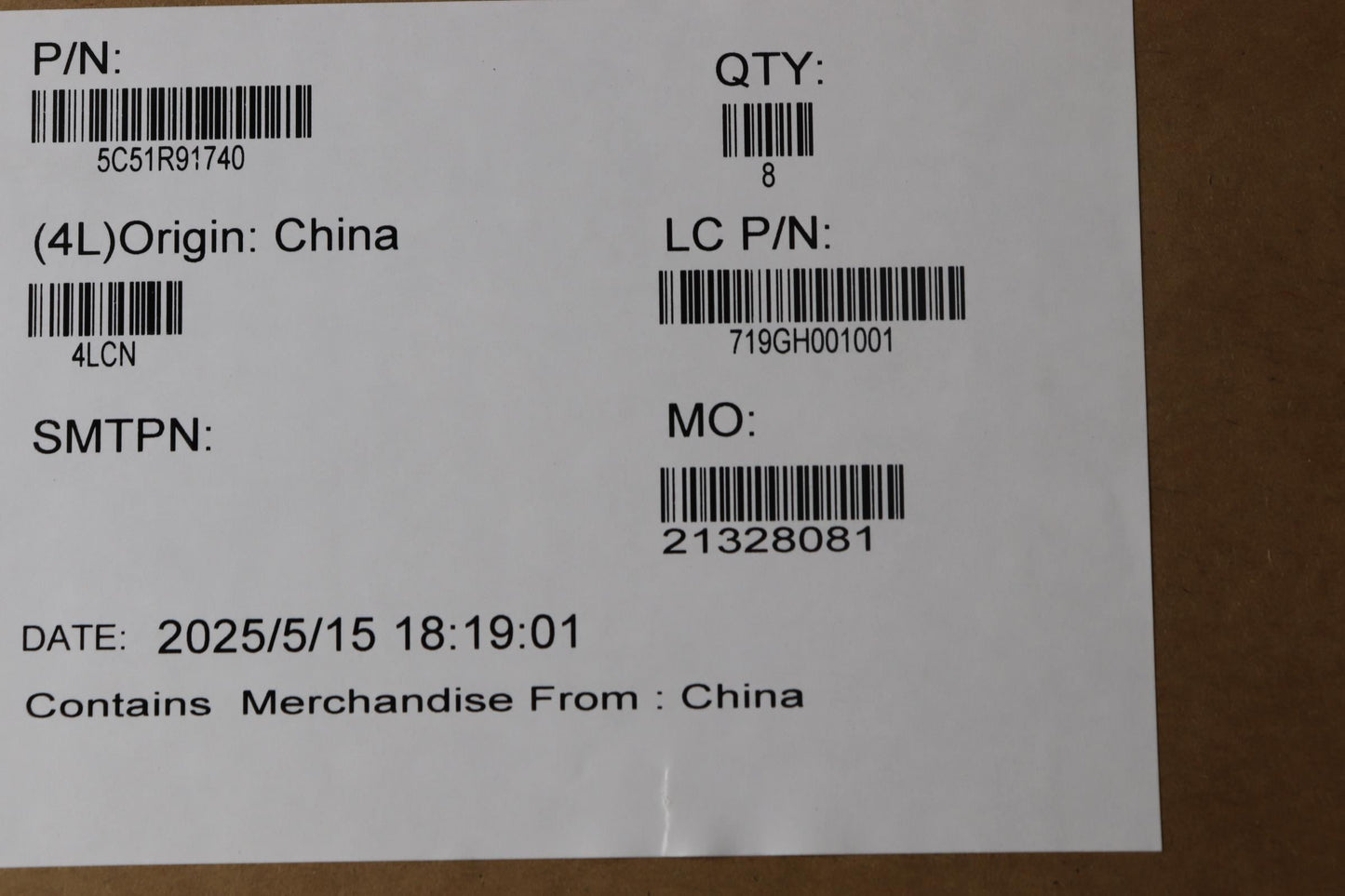 Lenovo CARDPOP FRUPCBA IO/B NSG551 MT042MP I/O Board 5C51R91740