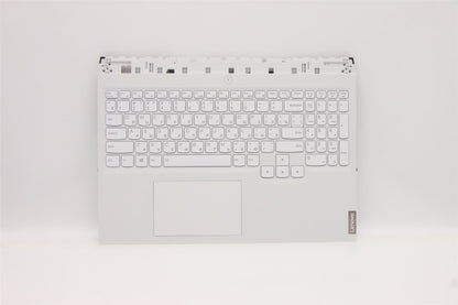 Lenovo 5 16ITH6 Palmrest Cover Touchpad Keyboard Russian Blue Backlit 5CB1D10525