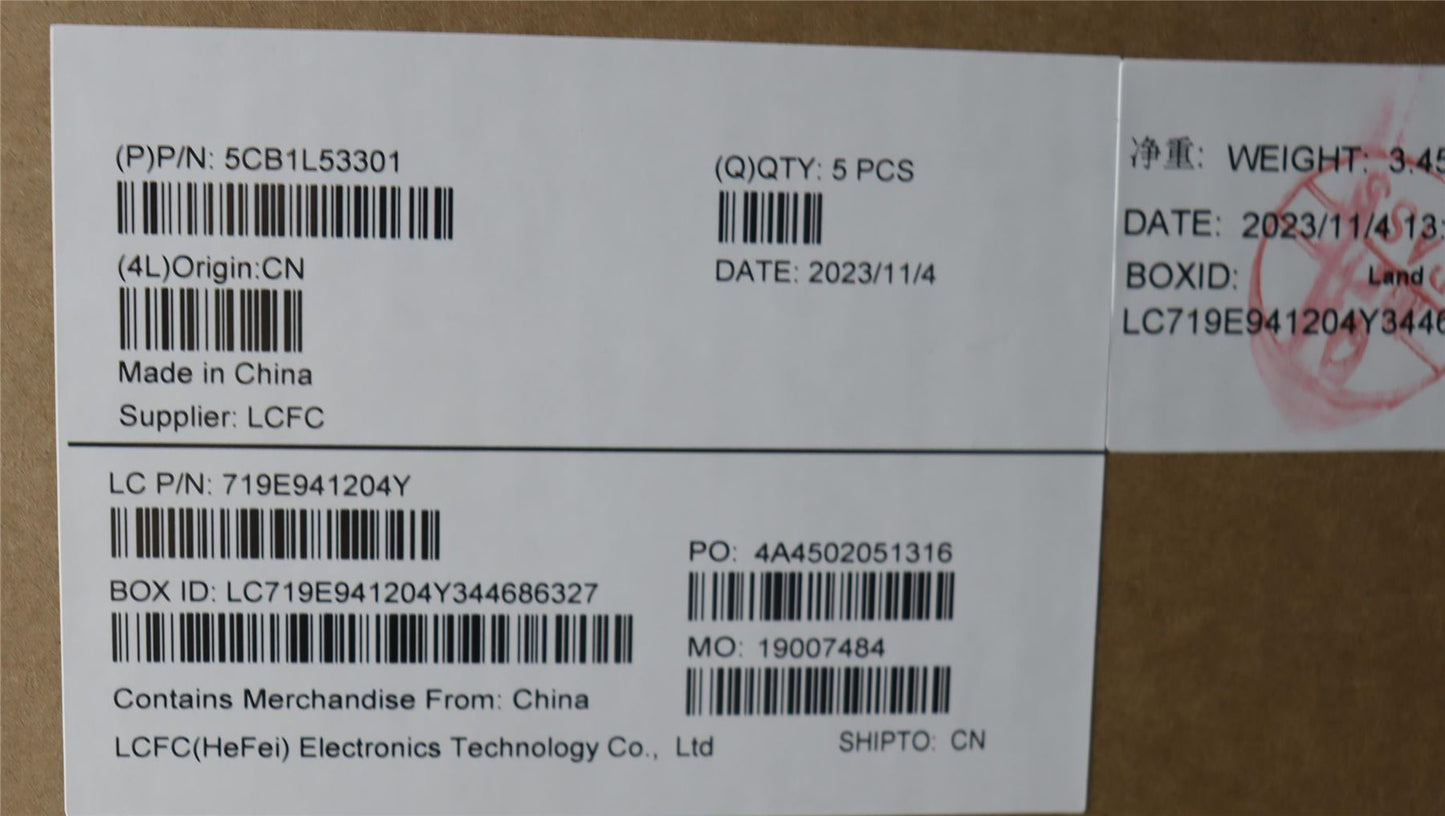 Lenovo Upper Case ASM_NORDIC L82X8NFPBLAG 5CB1L53301
