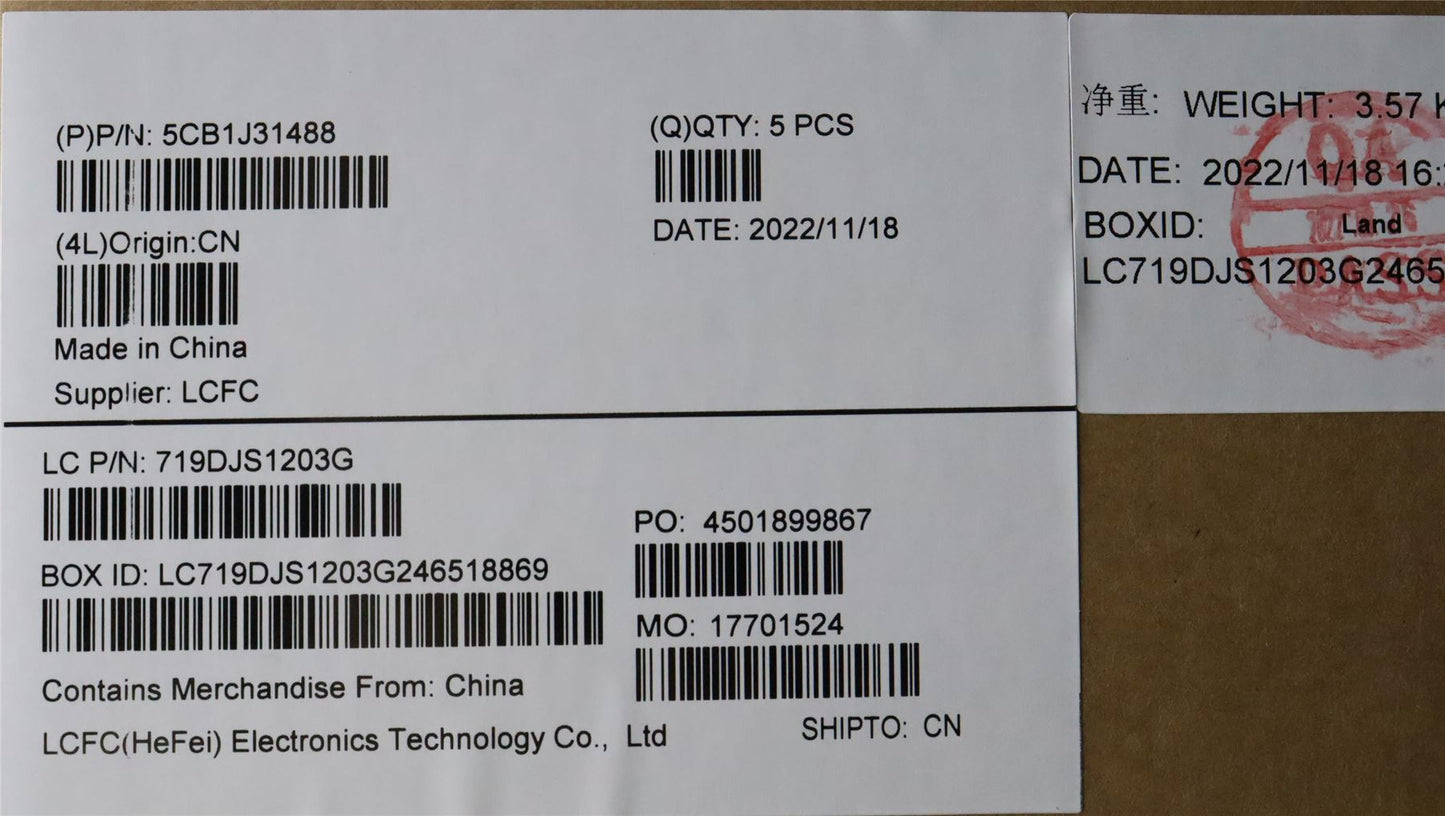 Lenovo Legion S7 16ARHA7 Palmrest Cover Touchpad Keyboard Onyx Grey 5CB1J31488