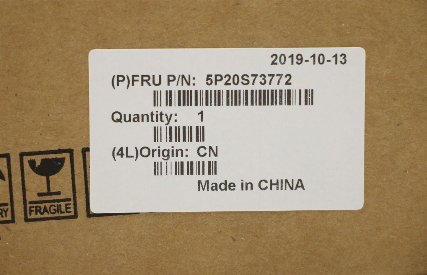 Lenovo 5P20S73772 PAD FRU PAD P53_THM_PAD_PCH_15X15_WEIHAN