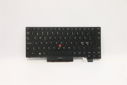 Lenovo ThinkPad T480 A485 Keyboard Nordic Black 01HX338