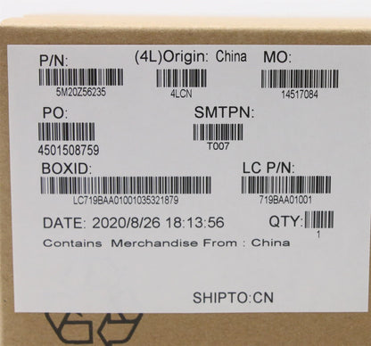 Lenovo 5M20Z56235 MECHANICAL FRU MECHANICAL Misc Parts ASM