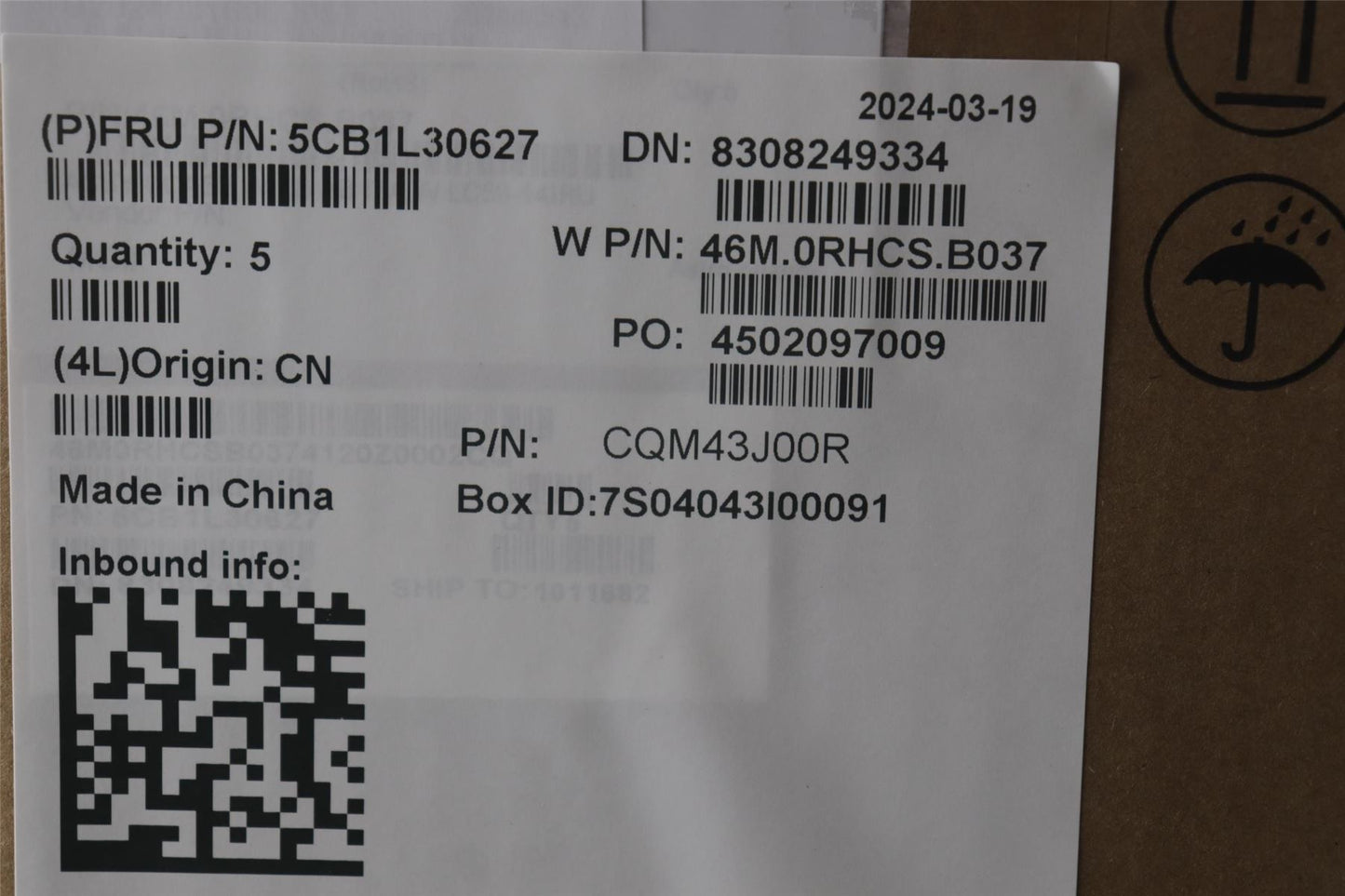 Lenovo Upper Case ASM_ITA W 82Y0 AB 5CB1L30627