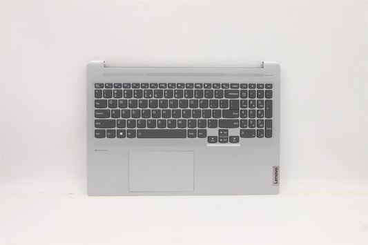 Lenovo Pro 5 Pro-16ACH6 Keyboard Palmrest Top Cover US Europe Silver 5CB1C74907