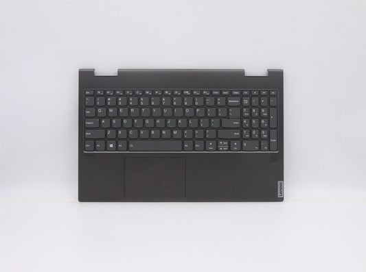 Lenovo Yoga C740-15IML Palmrest Cover Touchpad Keyboard US Black 5CB0U43820