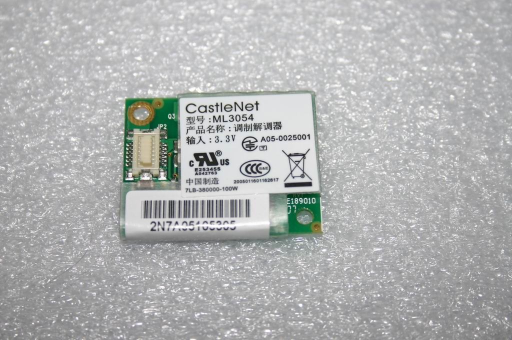 Lenovo CastleNet ML3054 56k Card Modem Board 20001525