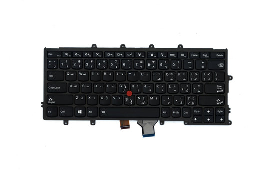 Genuine Lenovo ThinkPad X260 Keyboard Arabic Black Backlit 01AV505 01AV545