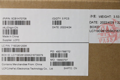 Lenovo IdeaPad 1 15ALC7 Palmrest Cover Touchpad Keyboard US Silver 5CB1H70708