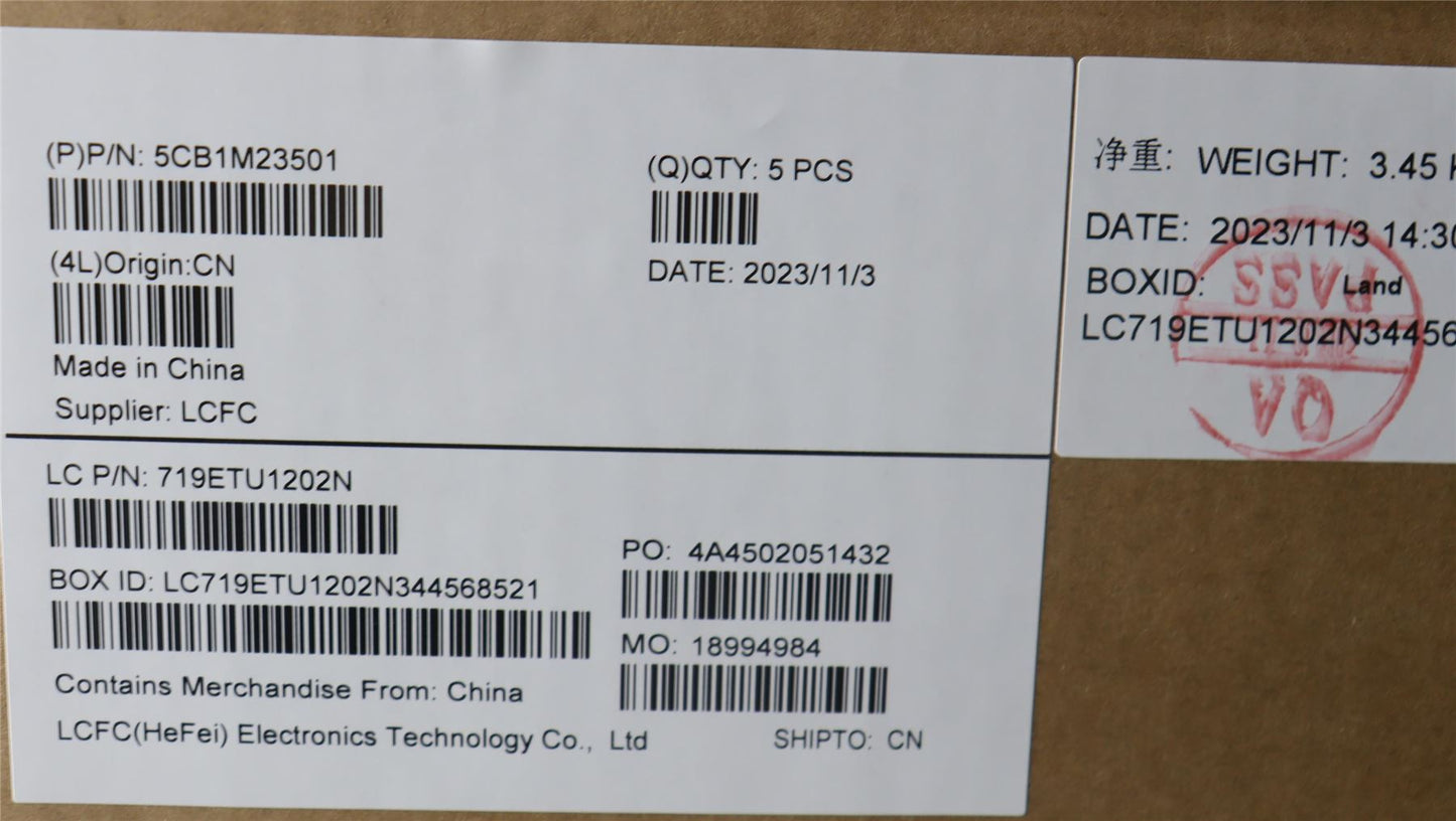 Lenovo IdeaPad 3 15IAH8 Palmrest Cover Touchpad Keyboard Slovenian 5CB1M23501
