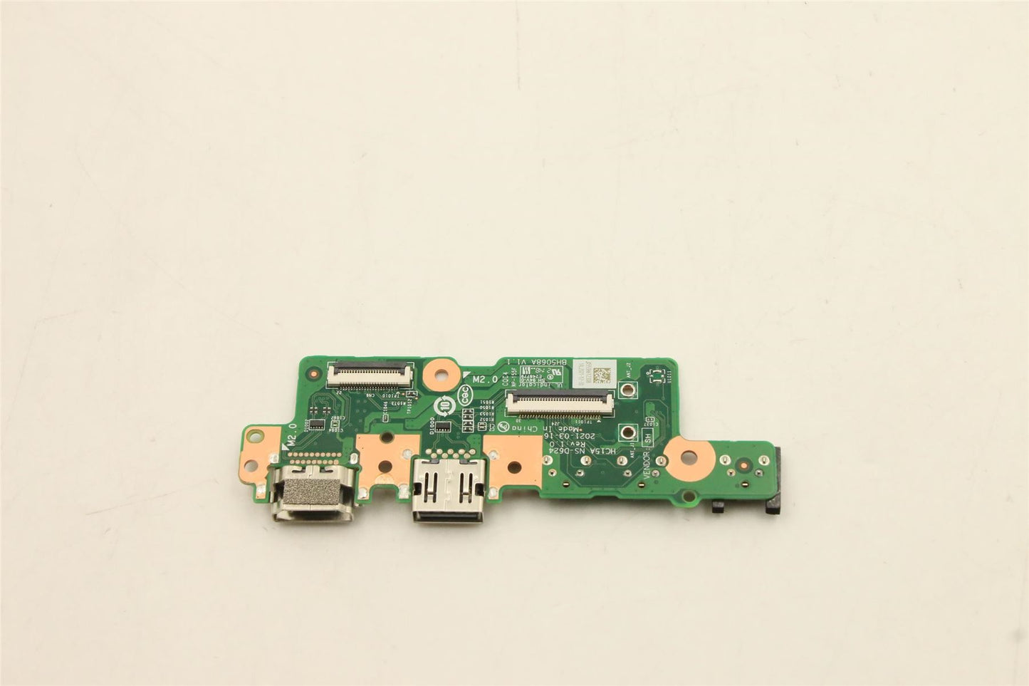 Lenovo Chromebook 500e 3 I/O HDMI USB Port Board 5C51C94222