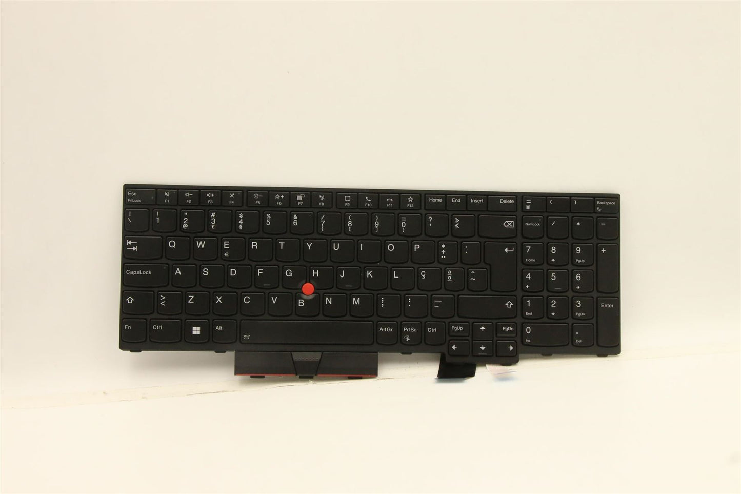 Lenovo ThinkPad T15g 2 P15 2 Keyboard Portuguese Black Backlit 5N21B44346