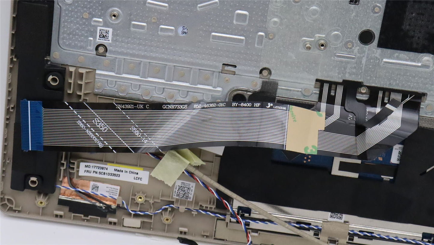 Lenovo Upper Case ASM_SWS L82M8 SD BL 5CB1D33523