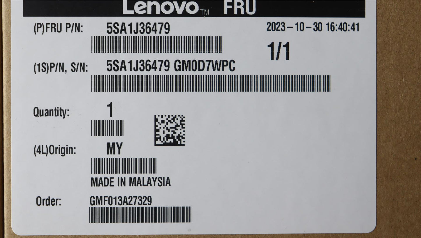 Lenovo ThinkStation P7 CPU Processor 5SA1J36479