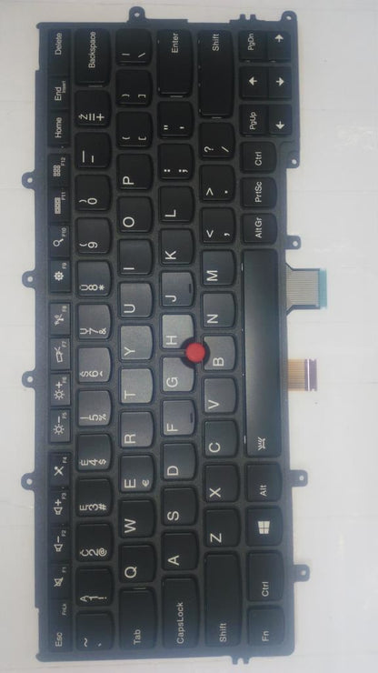 Genuine Lenovo ThinkPad X260 Keyboard Lithuanian Black Backlit 01AV539