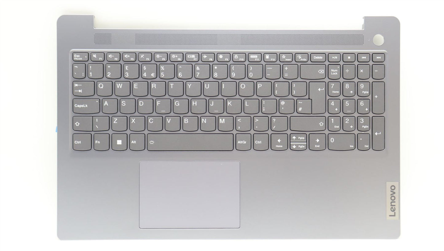 Lenovo IdeaPad 3 15ABR8 Palmrest Cover Touchpad Keyboard UK Backlit 5CB1K96875