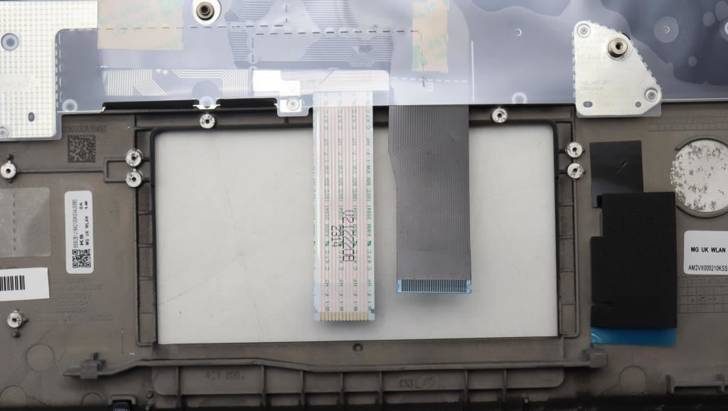 Lenovo ThinkPad T14s Gen 4 Keyboard Palmrest Top Cover Danish Black 5M11J05874