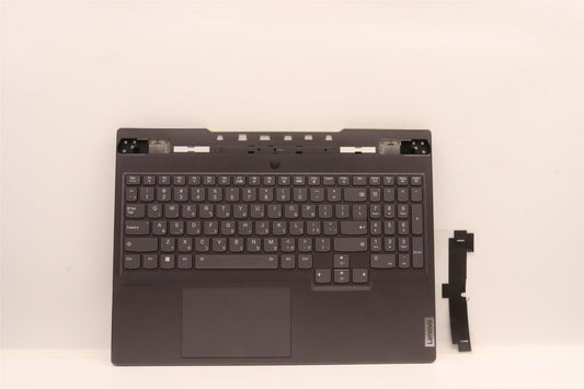 Lenovo Legion 7 16ARHA7 Palmrest Cover Touchpad Keyboard Hebrew Grey 5CB1J30864