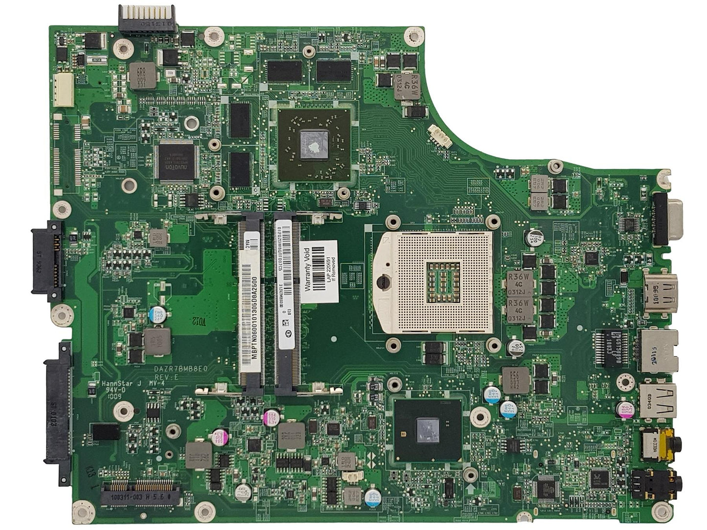 Acer Aspire 5820TG 5820TZG Motherboard Mainboard MB.PTN06.001