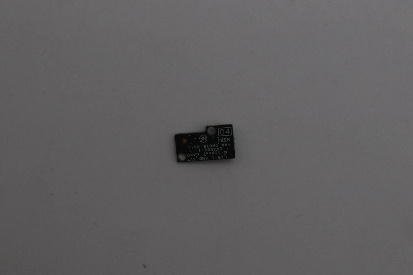 Lenovo CARDPOP FRU CARDPOP_G-sensor_2in1_AMD Sensor G-Sensor Board 5C51R91756