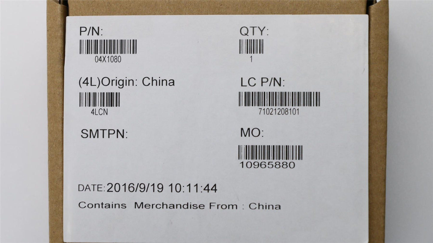 Lenovo FRU DCIN and RJ45 sub card 04X1080