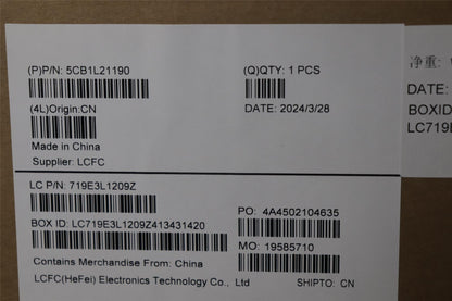 Lenovo Upper Case ASM_BEL L82XQ ABFP BL 5CB1L21190
