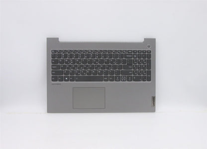 Lenovo 15p IMH Palmrest Cover Touchpad Keyboard Greek Mineral Grey 5CB1B07171