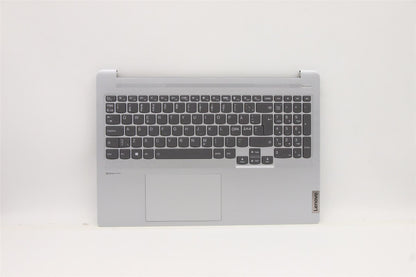 Lenovo Pro 5 Pro-16ACH6 Keyboard Palmrest Top Cover Norwegian Silver 5CB1C74921