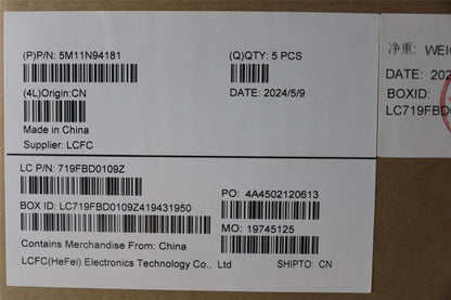 Lenovo MECH_ASM FRU KB GER BL(TRI)UK Bk 5M11N94184